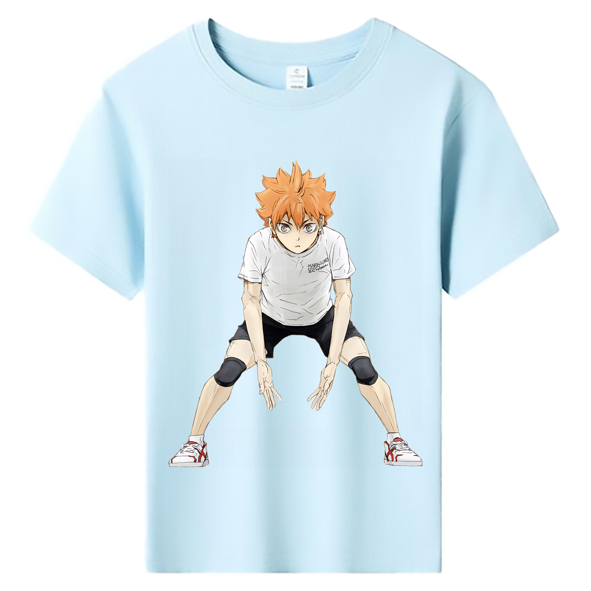 （画像用） ハイキュー!! Haikyu!! 綿100％キッズTシャツ（フロントプリント）